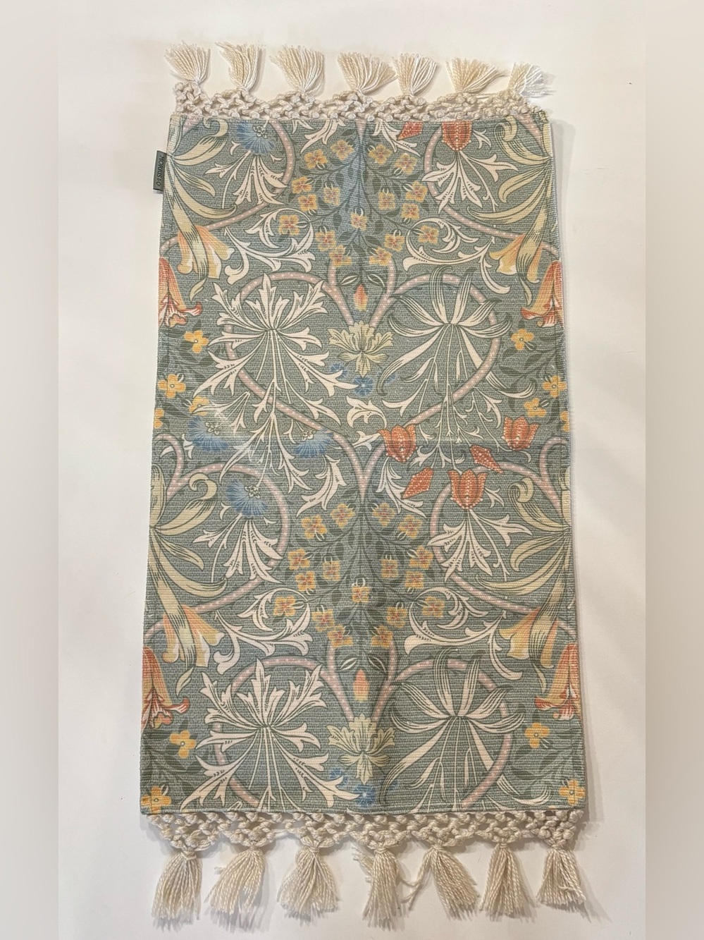 Morris & Co Sage Green Throw Rug 32" x 19"